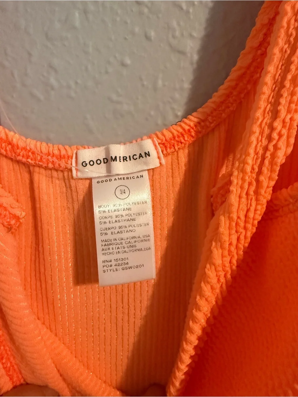 Good American Always Fits Swim Mini Dress